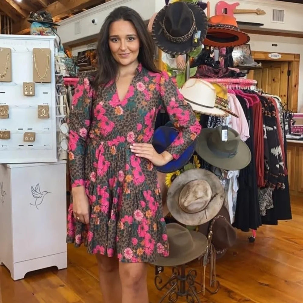 ‼️SOLD‼️Smith & Quinn Florence Dress Cheetah ChaCha NWT - Picture 2 of 7